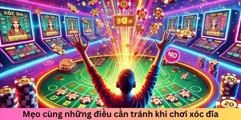 Mẹo cùng những điều cần tránh khi chơi xóc đĩa